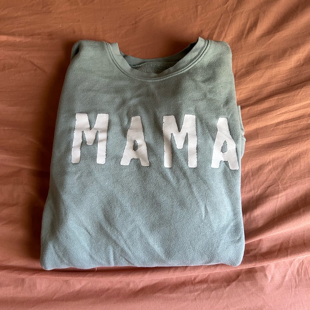 Mama crew neck